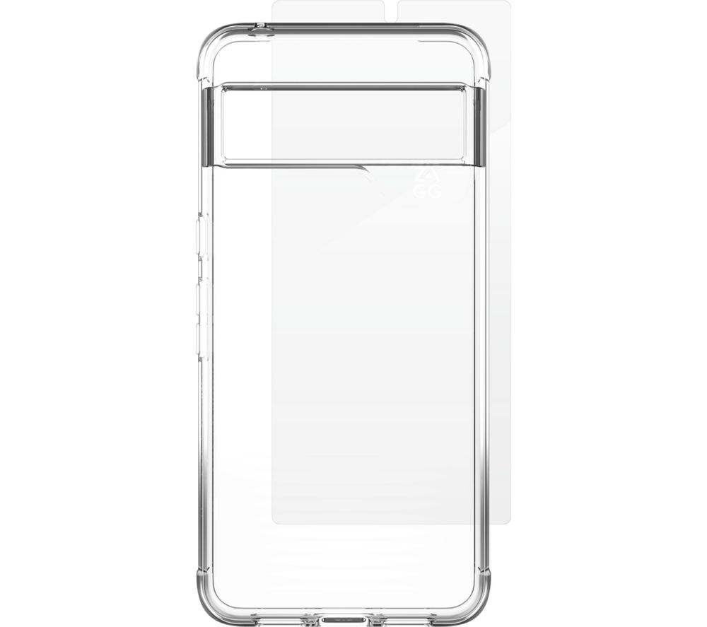 Pixel 8 Pro Luxe Case & Screen Protector Bundle - Clear