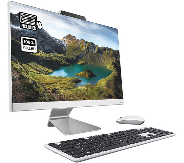 Image of ASUS A3402WVAK-WPC127W 23.8" All-in-One PC - Intel® Core™ 5, 1 TB SSD, White