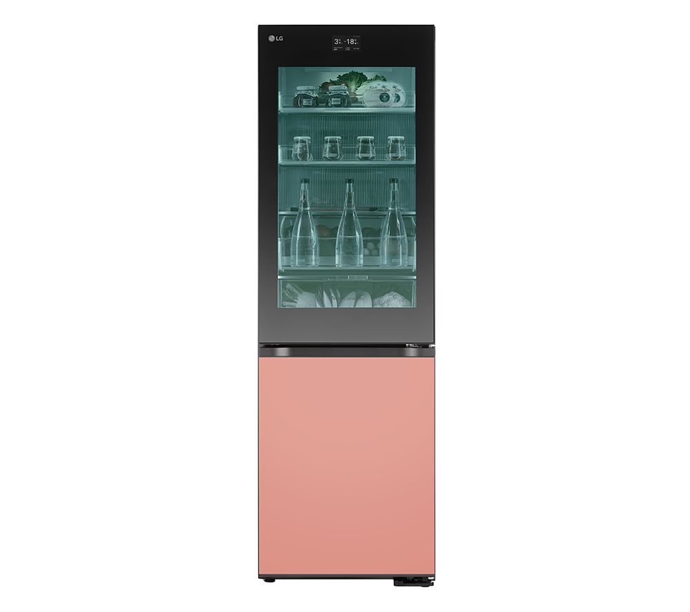 MoodUP InstaView GBG719MDNN Smart 60/40 Fridge Freezer - Colour Changing
