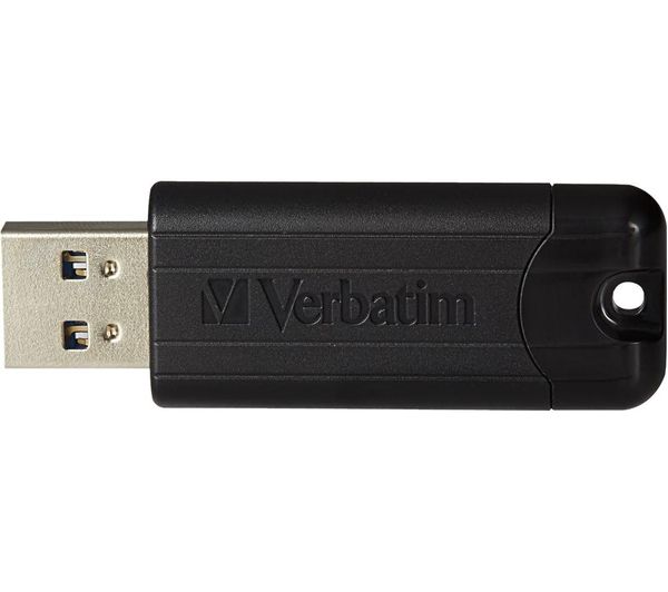 Verbatim Pinstripe Usb 30 Memory Stick 16 Gb Black