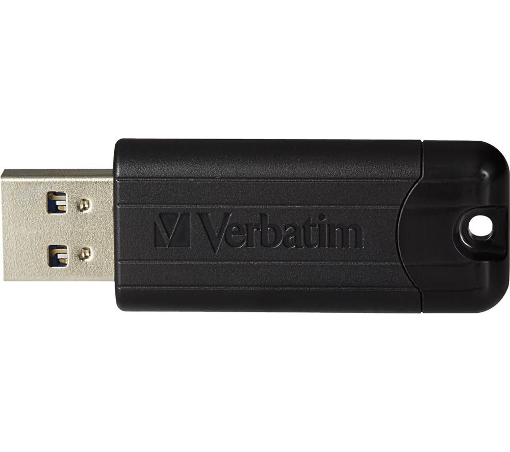 PinStripe USB 3.0 Memory Stick - 16 GB, Black