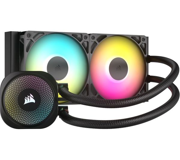 Corsair Nautilus 240 Rs Argb Liquid 240 Mm Cpu Cooler Rgb Led Black