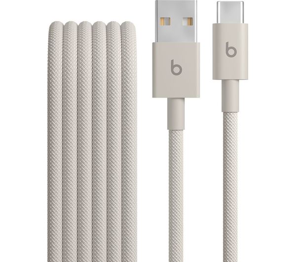 BEATS USB-A to USB-C Woven Cable - 1.5 m, Surge Stone