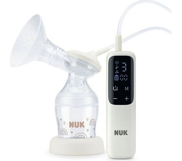 Nuk Soft Easy Electric Single Breast Pump Clear White