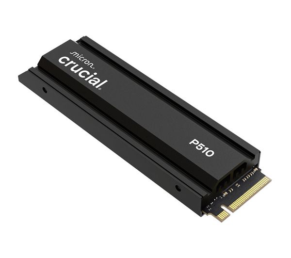 An image of CRUCIAL P510 M.2 Internal SSD with Heatsink - 2 TB
