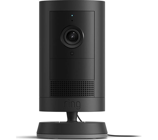Ring Outdoor Cam Plus Plug In 2k Wifi Security Camera Black