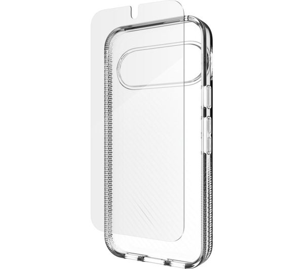 An image of ZAGG Luxe Pixel 10 / 10 Pro Case & Screen Protector Bundle - Clear