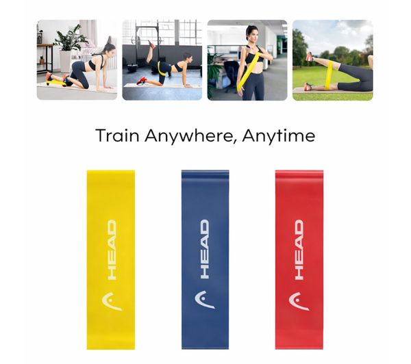 An image of HEAD Elastic Resistance Band - Pack of 3