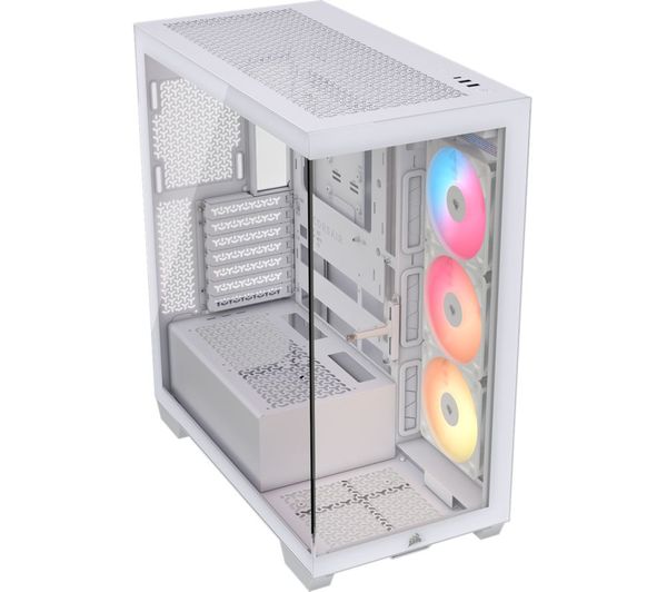 Corsair 3500x Rs R Argb Atx Mid Tower Pc Case White