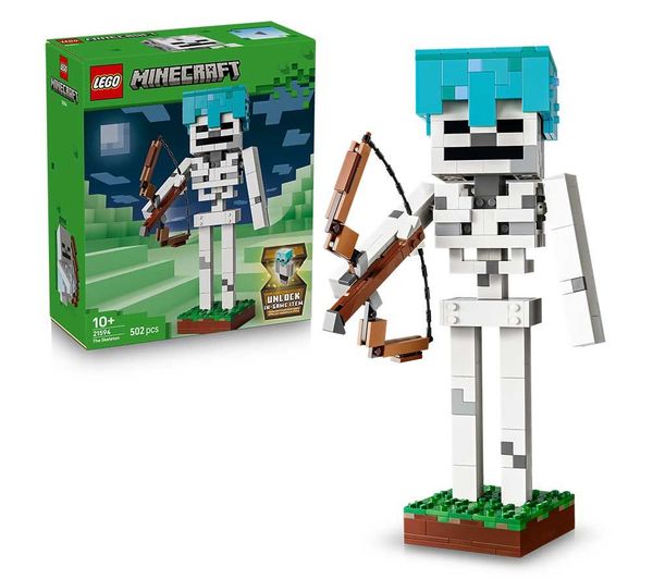 An image of LEGO Minecraft 21594 The Skeleton Set