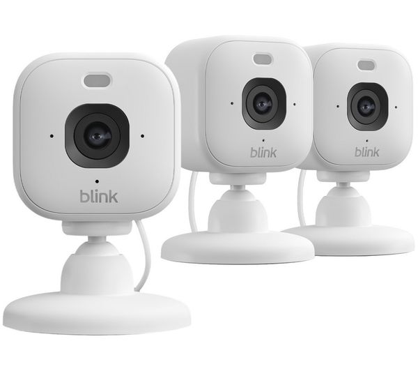 An image of BLINK Mini 2K+ WiFi Security Camera - Pack of 3