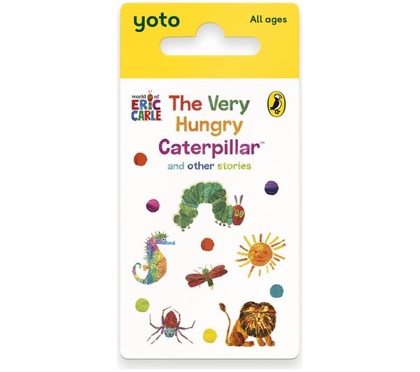 An image of YOTO The Very Hungry Caterpillar and Other Stories Audio Player Card