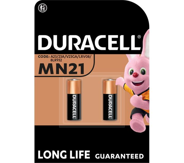 Duracell A23 K23 Lrv08 Mn21 Batteries Pack Of 2