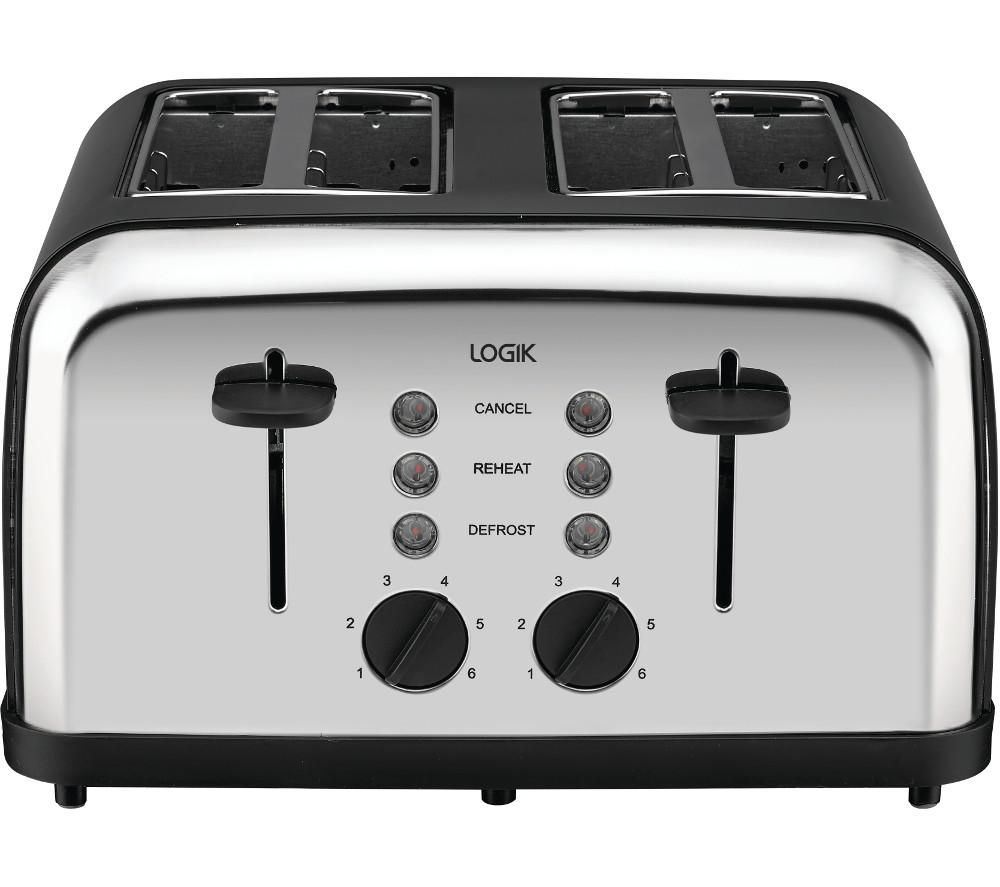 LOGIK L04TBK14 4-slice Toaster review