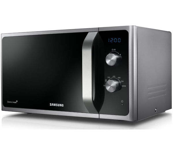 Buy SAMSUNG MS23F301EAS Solo Microwave - Silver | Free Delivery | Currys