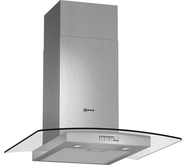 NEFF D86GR22N0B Chimney Cooker Hood - Stainless Steel, Stainless Steel