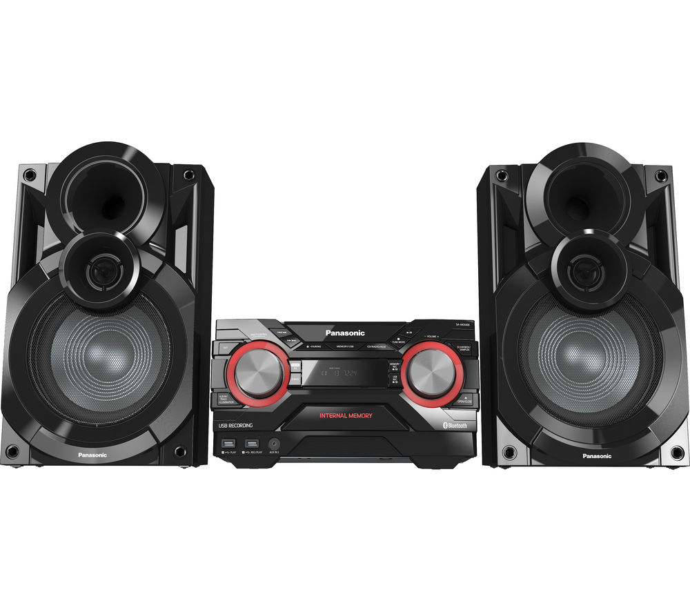 PANASONIC SC-AKX400EBK Wireless Megasound Hi-Fi System - Black Fast