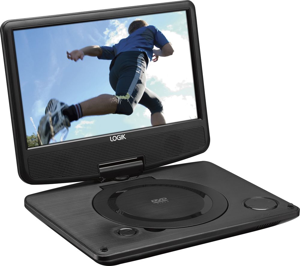 LOGIK L9SPDVD16 Portable DVD Player - Black Fast Delivery | Currysie