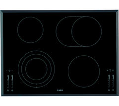 AEG HK764070FB Electric Ceramic Hob - Black