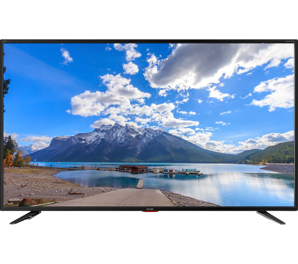 40″  SHARP LC-40UI7552K Smart 4K Ultra HD HDR LED TV, Gold