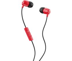 SKULLCANDY Jib Headphones - Red & Black