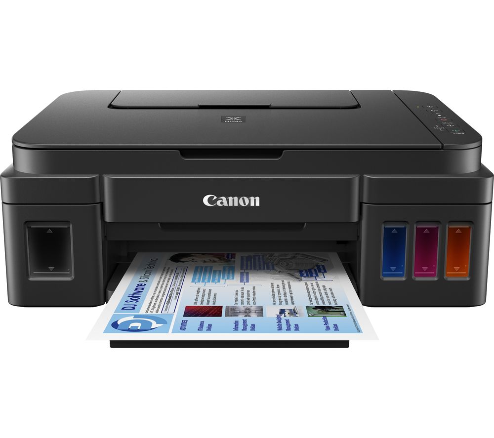 CANON PIXMA G3501 MegaTank All-in-One Wireless Inkjet Printer, Black