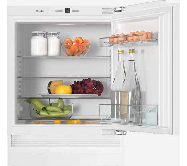 MIELE K31222Ui Integrated Undercounter Fridge, Transparent