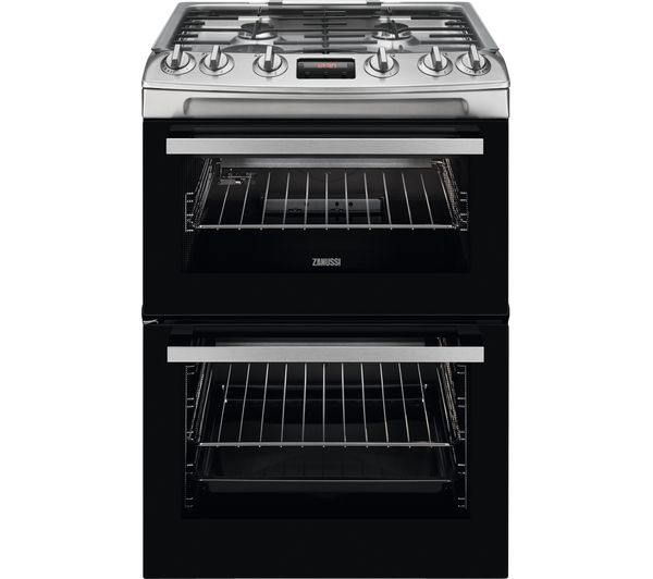 Zanussi Zcg63260xe 60 Cm Gas Cooker Stainless Steel