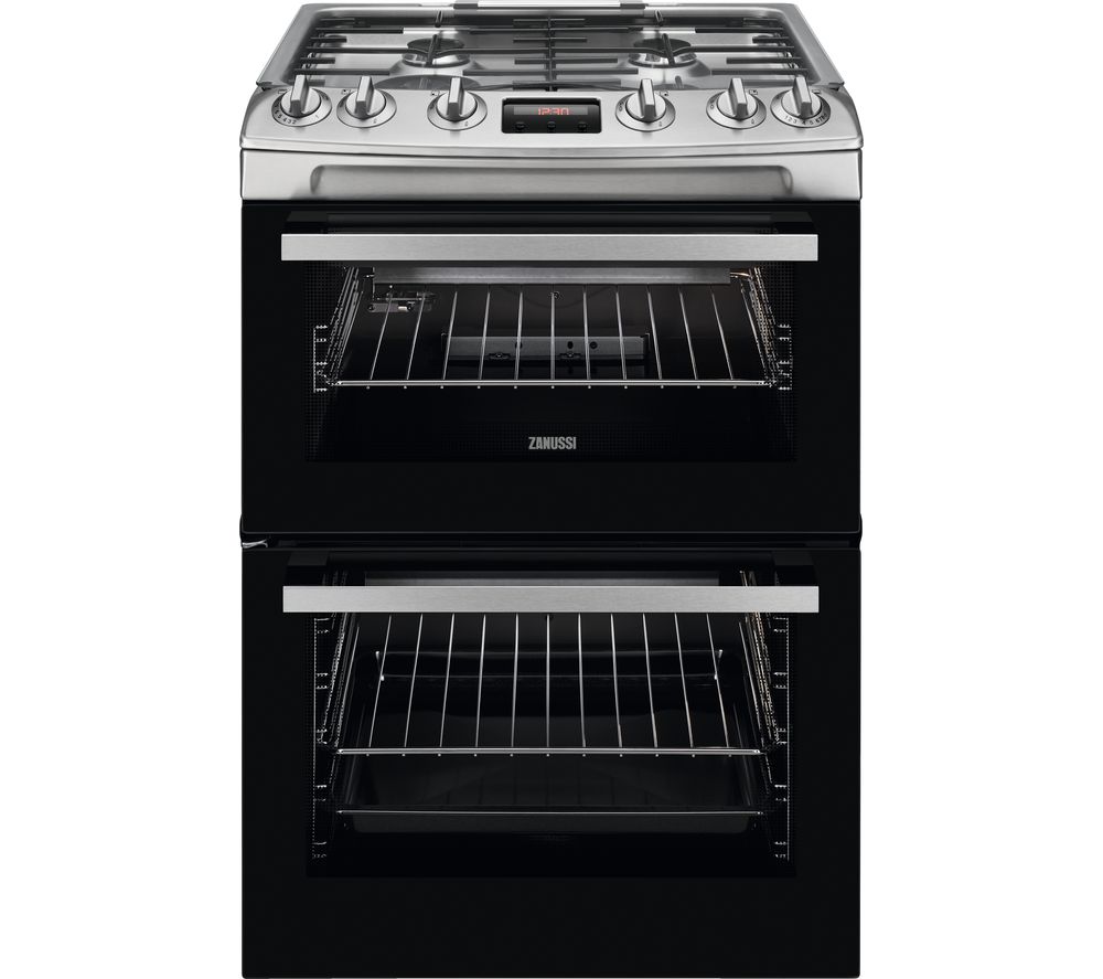 ZANUSSI ZCG63260XE 60 cm Gas Cooker - Stainless Steel