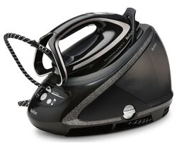 TEFAL Pro Express Ultimate + GV9610 High Pressure Steam Generator Iron - Black