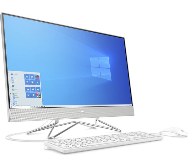Image of HP 27-dp0033na 27" All-in-One PC - Intel® Core™ i5, 512 GB SSD, Silver