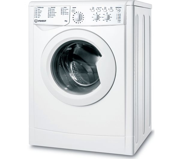 IWC 81483 W UK N 8 kg 1400 Spin Washing Machine - White