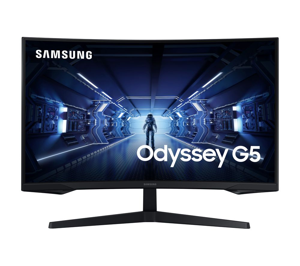 Odyssey G5 LC32G55TQBUXXU Quad HD 32" Curved LED Gaming Monitor - Black