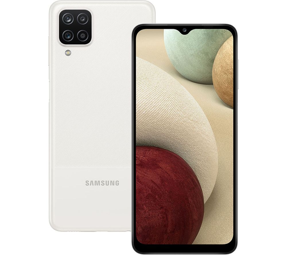 SAMSUNG Galaxy A12 - 64 GB, White, White