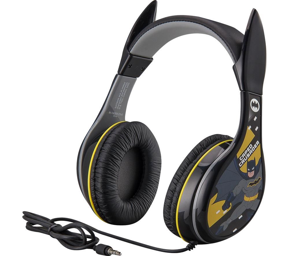 EKIDS Batman Ri-140BM Kids Headphones - Black