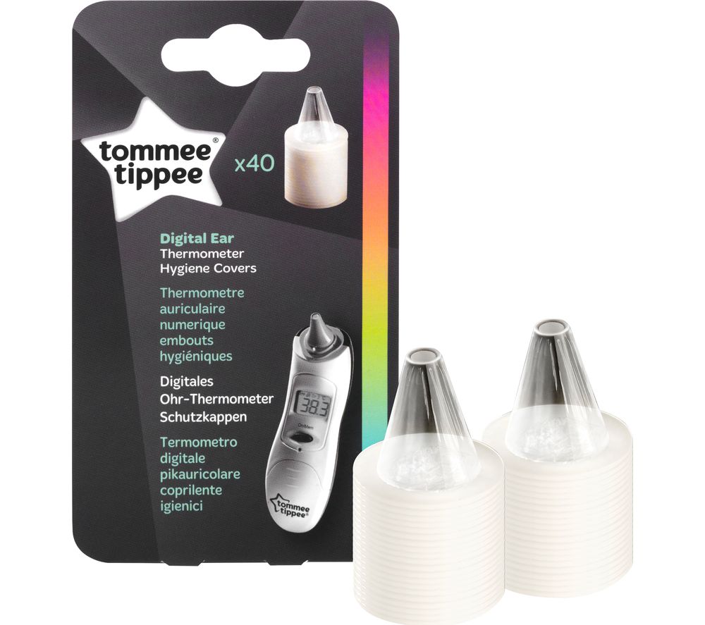 TOMMEE TIPPEE Digital Ear Thermometer Hygiene Covers - Pack of 40