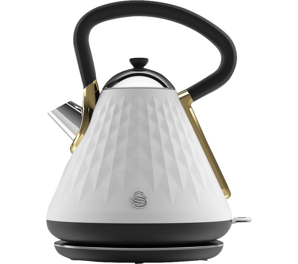 SWAN Gatsby SK14080WHTN Traditional Kettle - White