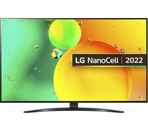 Image of LG 43NANO766QA 43" Smart 4K Ultra HD HDR LED TV with Google Assistant & Amazon Alexa