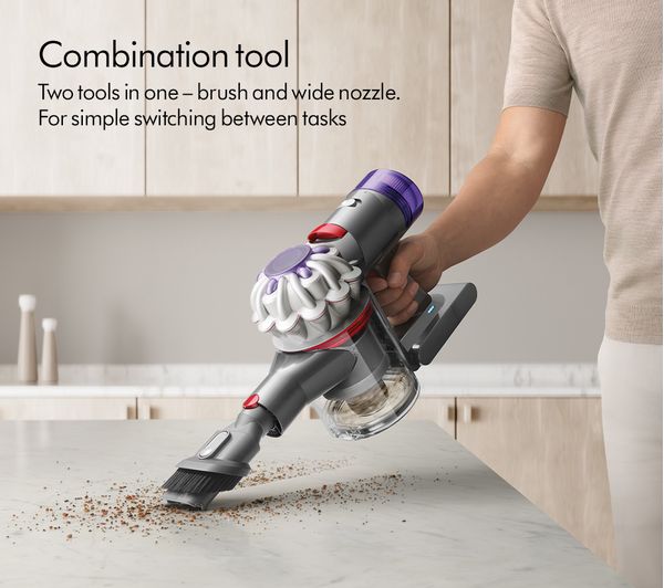 DYSON V8 Total Clean Cordless Vacuum Cleaner - Nickel & Black