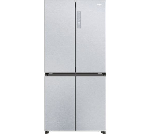 Haier Hcr3818enmm Fridge Freezer Platinum Inox
