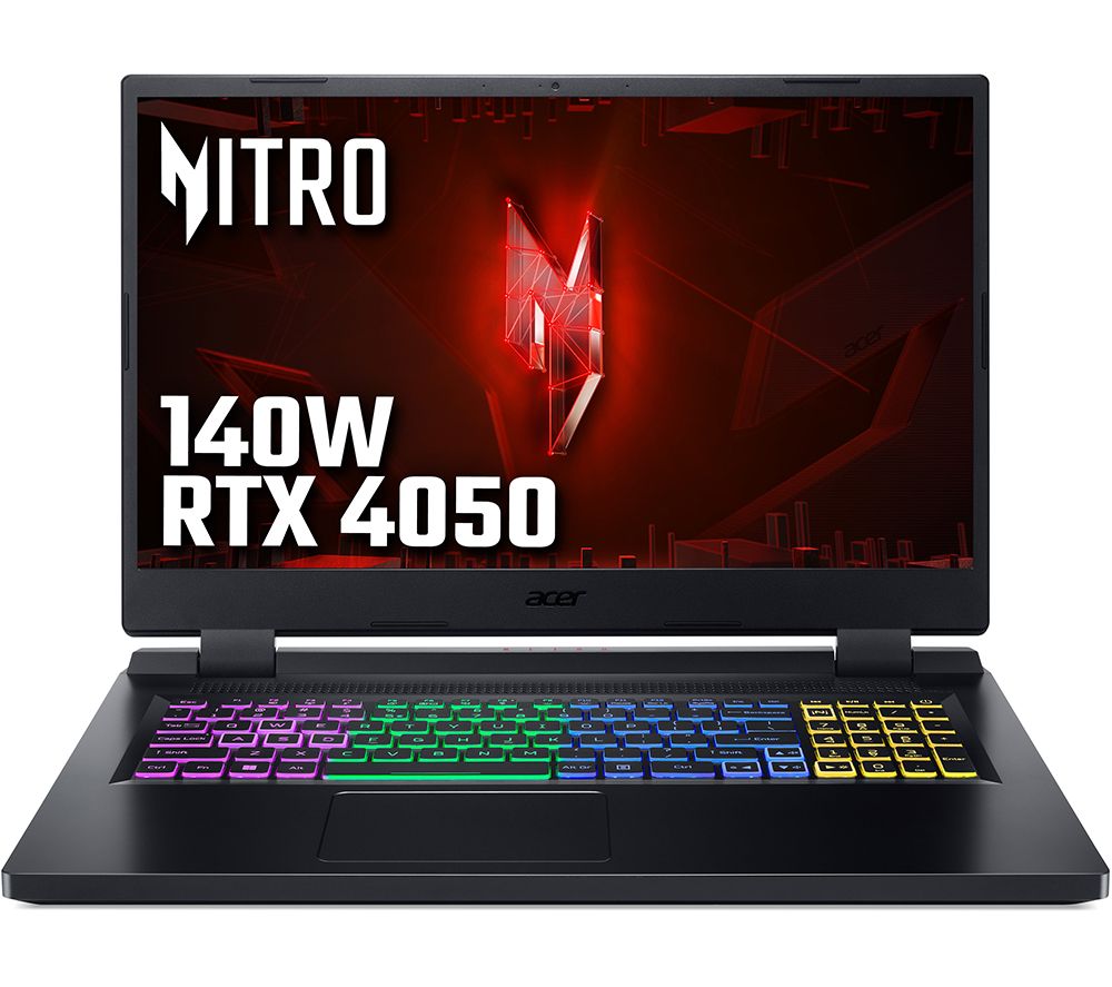 Nitro 5 AN517-55-74P6 17.3" Gaming Laptop - Intel® Core™ i7, RTX 4050, 1 TB SSD