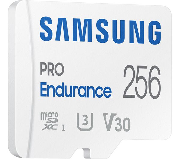 Image of SAMSUNG Pro Endurance Class 10 microSDXC Memory Card - 256 GB