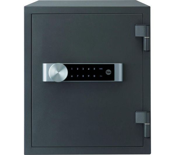YALE Fire Safe Electronic Storage Locker - Large, Grey