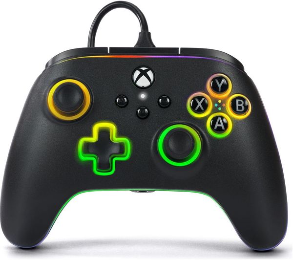 Powera Advantage Lumectra Wired Controller For Xbox Series X S Black