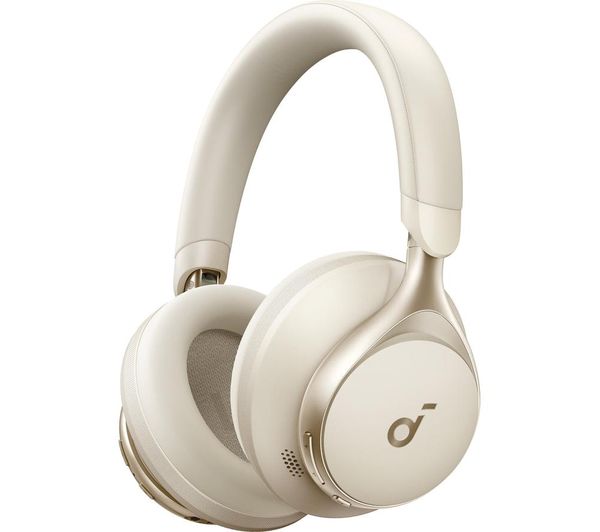 Soundcore Space One Wireless Bluetooth Noise Cancelling Headphones Cream