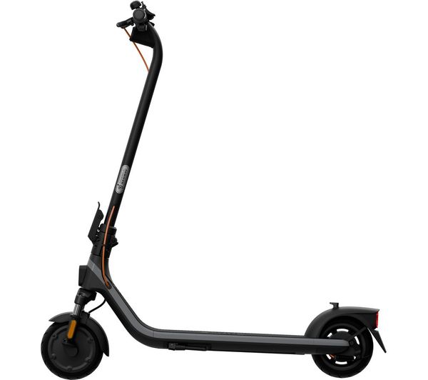 An image of SEGWAY-NINEBOT E2 Plus B II Folding Scooter - Black & Grey