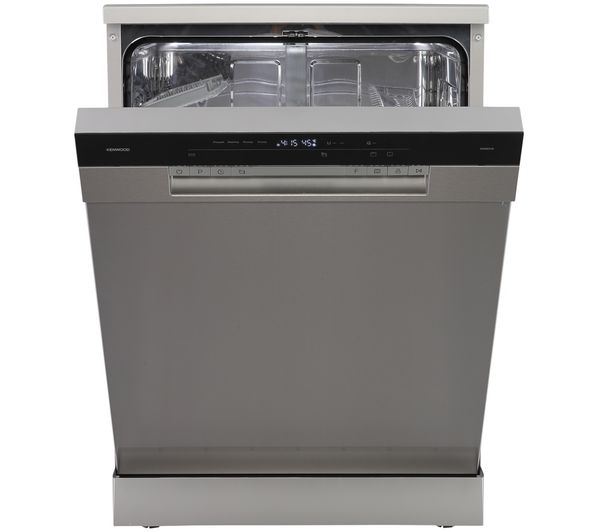 An image of KENWOOD KDW60X26 Full-size Dishwasher - Silver
