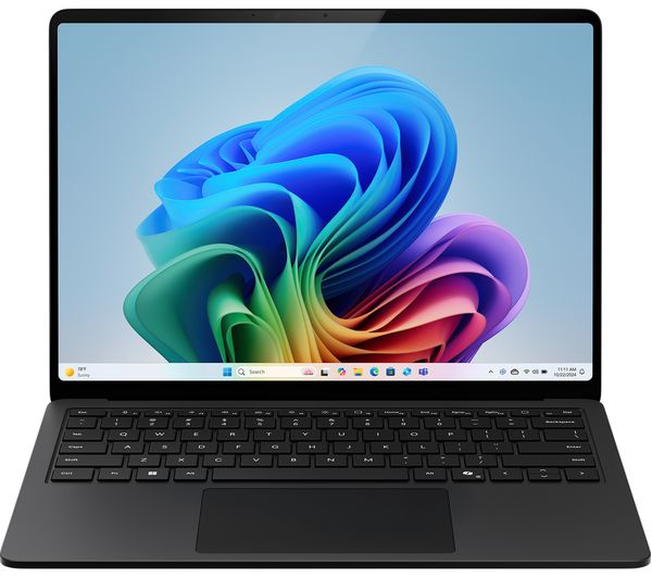 An image of MICROSOFT Surface Laptop 13.8", Copilot+ PC - Snapdragon X2 Elite, 1 TB SSD, Black