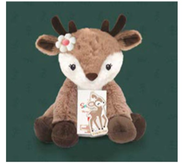 An image of AROMA HOME Daisy the Deer Snuggable Hottie - Brown