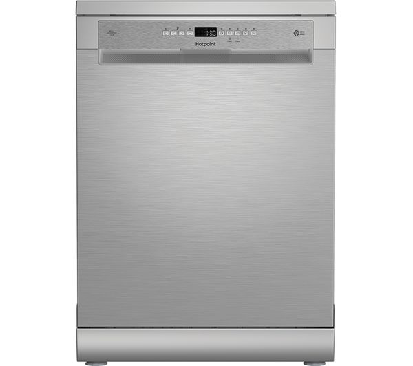 An image of HOTPOINT Maxi Space H8F HP51X UK Full-size Dishwasher - Stainless Steel